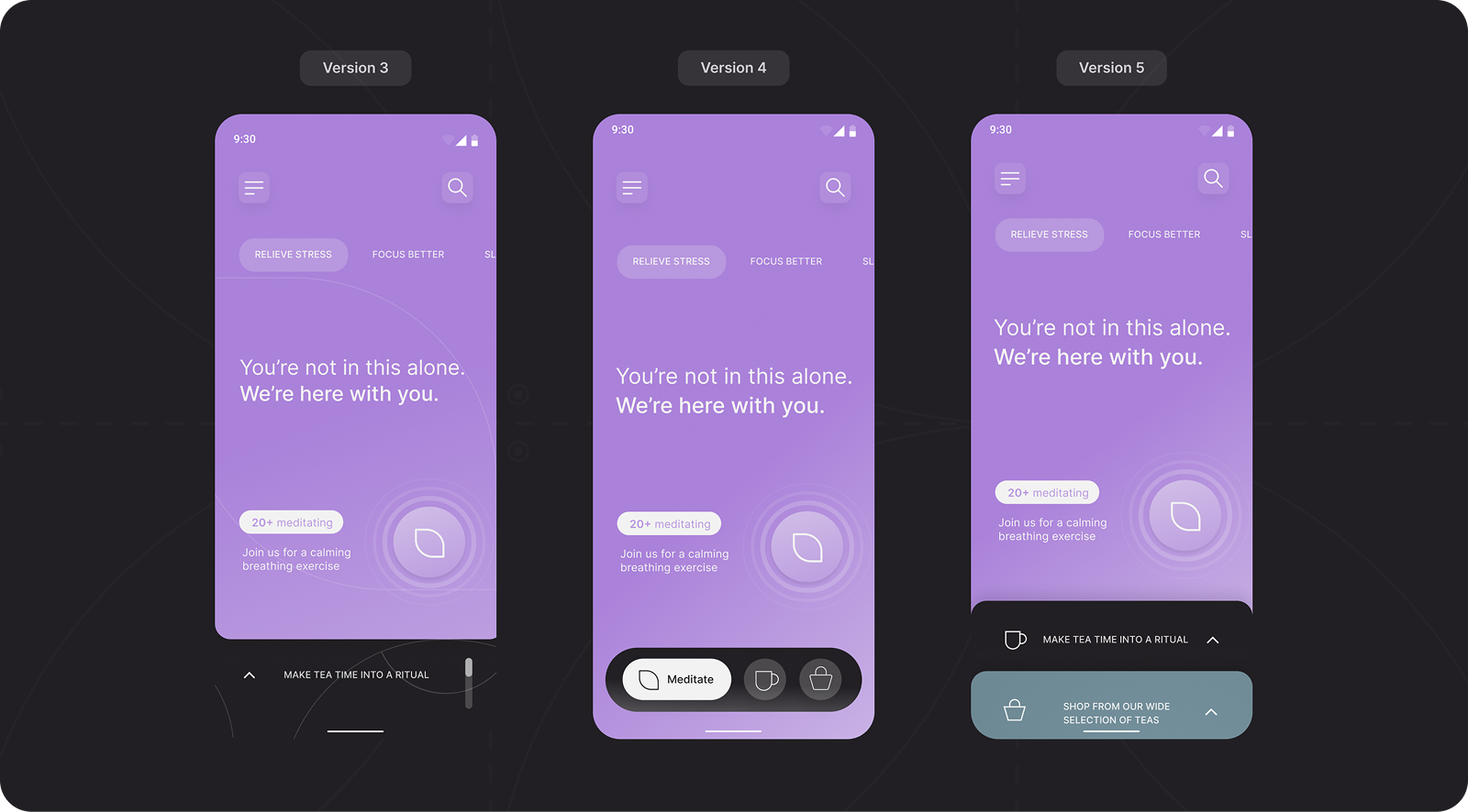 T'time navigation iteration